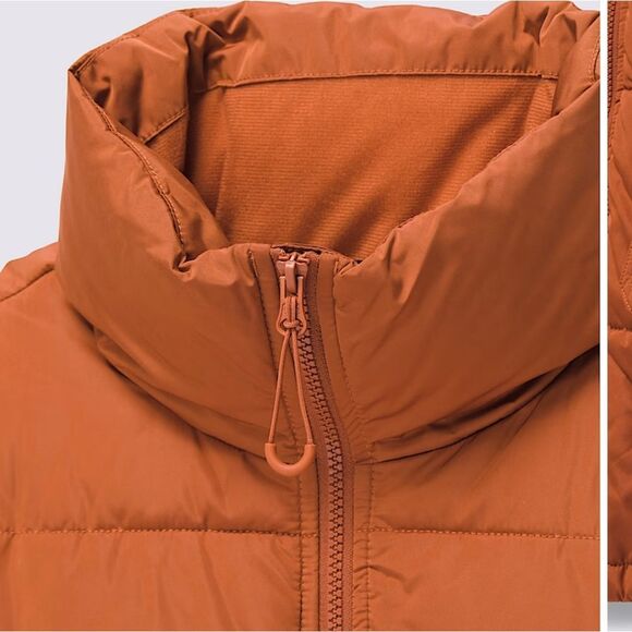 Vans Aubrey Primaloft Puffer Jacket- Auburn Orange - Picture 3 of 10
